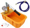 Hydrostatic Pump Tester Hydraulic Manual Water Pipe Pressure Test Pump Leak Detector with Gauge for Plumbing Systems for a Variety of Pressure Vessels, Pipes, Valves