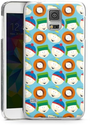 DeinDesign Hard Case kompatibel mit Samsung Galaxy S5 Neo Schutzhülle transparent Smartphone Handy Hülle South Park Muster Offizielles Lizenzprodukt