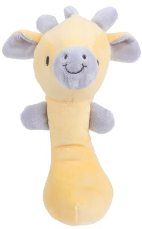 GETAJGHSD Lovely Rattle Stofftier Handspielzeug Für Junge Mädchen Plüsch-rassel Mit Tiermotiv Für Sensorische Entwicklung Und Spielvergnügen Für Neugeborene Und Kleinkinder