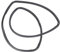 sparefixd Suitable for Zanussi Cooker Oven Door Seal ZOB35301XK, ZOB35302XA, Z