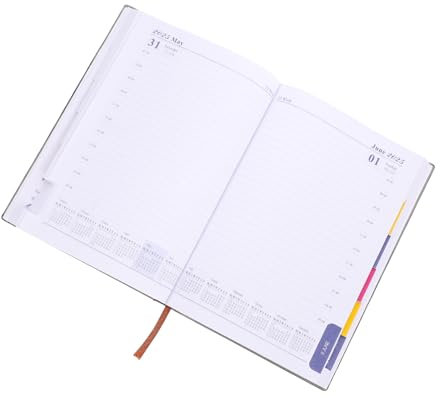 Englischer Notizbuch Kalender Adventskalender Notizblöcke Das Notizbuch Buch Agenda Studenten Terminplaner Taschenbuch Liste Rechnung Täglicher Gebrauch Notizbuch DIYEAH