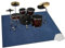 Alfombra Bateria Electronica, Antivibracion Antideslizante Alfombras Bateria Insonorizacion, Alfombrilla de Tambor para Baterías Acústico Caja Bombo y otros Instrumentos Musicales 120 x 70 cm