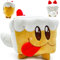 Cookie Run Kingdom PlüSchtier 10in Weiches Schattenmilch Keks PlüSch,SüßEs Kuscheltier FüR Gaming-Fans & 4 5 6 7 8 9 JäHrige Jungen & MäDchen,Squishy Spielcharakter Spielzeug. (White Cake Hound)