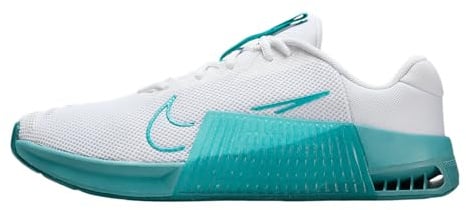 Nike Men's Metcon 8 Sneakers, White/Smokey Blue, 7 UK