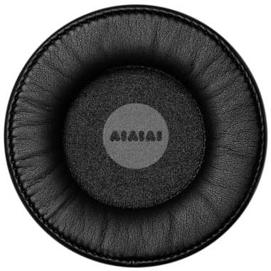 AIAIAI E04 Ohrpolster (Over-Ear, 1 Paar) - Memory-Foam-Kissen mit PU-Leder Fuer hohen Komfort und Starke Geraeuschisolierung