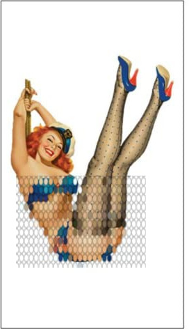 Erotikmagnet Kühlschrankmagnet Erotik Pin Up Ahoi Girl