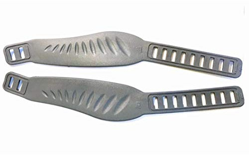 Life Fitness Stationäre Fahrräder, lang, grau, Pedalriemen,(5.1 cm Bx31.5 cm L), universeller Ersatz für Laufrad, Heimtrainer, Fitnessstudio, Lebenszyklus, strapazierfähig, verstellbar