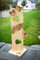 Holz Deko Schild geflammt Herzlich Willkommen NR2 Türschild