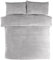 Sleepdown Teddy-Fleece-Bettbezug-Set mit Kissenbezügen, Thermo-Bettwäsche, warm, gemütlich, superweich, Kingsize, grau, Polyester