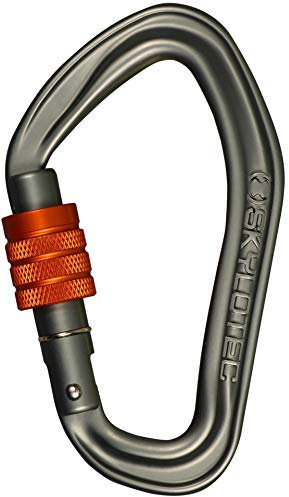 Skylotec Falanx Screw Karabiner, Dark Grey