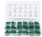 Kuuleyn Gummidichtungsring-Kit Dichtungs-O-Ring-Kit, 270-teiliger O-Ring-Hochtemperatur-widerstandsfähiger Buna-N-Gummi-Ring-Sortimentssatz für Industrie und Pneumatik
