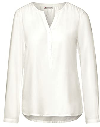 Street One Damen Style Bamika Bluse, Off White, 44