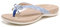 Vionic Women's Bella Flip-Flop, White Tile Patent, 5 UK