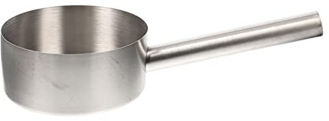 UPKOCH Schöpflöffel Edelstahl Wasserlöffel Für Küche Kleine Löffel Aus Edelstahl Suppenlöffel Für Zuhause Ergonomisches Design Sturzsicher Und Langlebig Leicht Zu Reinigen