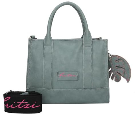 Fritzi aus Preussen Eco Square Crossbody Bag Leaf