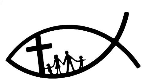 MACMRD Auto Aufkleber Autoaufkleber Lustiger Christlicher Fisch Jesus Familie Aufkleber Mode Autozubehör PVC Körperdekoration wasserdichte Aufkleber