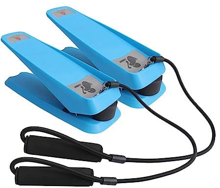 Amosfun Kleiner Stepper Heimtrainer Aus Langlebigem Kunststoff Mit Widerstandsbändern Kompakt Für Krafttraining Und Gewichtsabnahme Zu Hause
