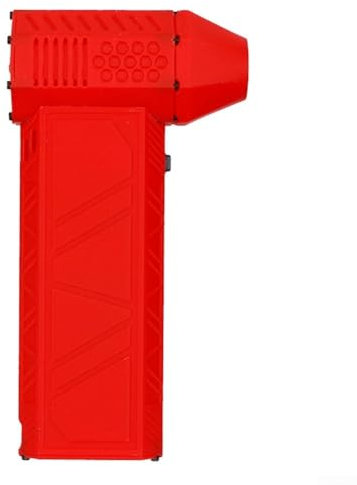 Jet Dry Gebläse, Luftgebläse, Superjet-Ventilator, 120.000 U/min, Mini-Jet-Gebläse, bürstenloser Motor, Druckluft-Staubwedel zum Auto-Trocknen, Grillen, Reinigung, Haartrocknen (rot)