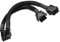 MONOJLY - Cavo adattatore da 8 pin maschio a doppio 6 pin femmina, 20 cm, CPU 8 pin a scheda video grafica PCI-Express, cavo splitter di alimentazione