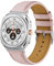 Supore Leder Armband für Samsung Galaxy Watch Ultra 47mm Hochwertiges Leder Ersatzarmbänder für Damen Herren Lederarmband Ersatzarmband für Galaxy Watch7 Ultra (Rosa)