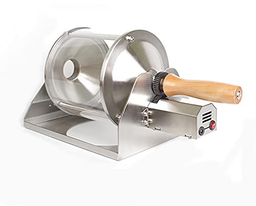 Kaffeeröster Maschine Haushalt Kraftstoff Gas Kaffeebohnen Backmaschine Glas Transparente Visualisierung Direkter Feuerröster Kapazität 400G