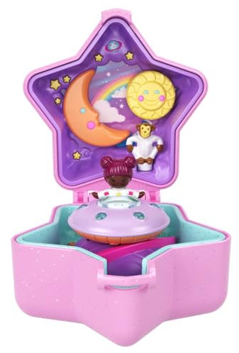 Polly Pocket Keepsake Collection Heritage Edition Stardream Ring und Koffer Spielset