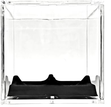 YAPAILANG Baseball-Vitrine, staubdichte Schutzhülle, Acryl, Baseball-Halter, Baseball-Aufbewahrungsbox, Display-Würfel-Box