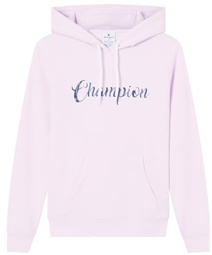 Champion Legacy Women Felpa con, Rosa, XL Donna