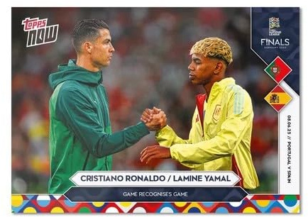 Ronaldo/Yamal UEFA Nations League Final 008 Trading Card