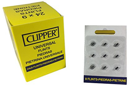 Clipper Feuersteine 9 Stück a 1 Packung
