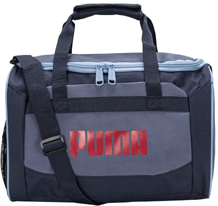 PUMA Unisex-Kinder Evercat Transformation Duffel Bag Seesack, Marineblau/rot, Einheitsgröße