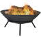 sunnydaze erhöhte tragbar Fire Pit Schüssel, klein rund Outdoor Holz-Terrasse Feuerstelle mit Stabiler Ständer, Gusseisen, 55,9 cm