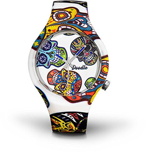 Doodle Watch Calaveras Mood DOCA002 Unisex Armbanduhr