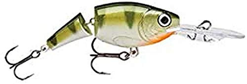 Rapala Unisex-Adult X-Rap Jointed Shad Angelköder-Angelzubehör-Zweigeteilter Kunstköder-Süßwasser Spinnköder Locken, Yellow Perch, 9cm