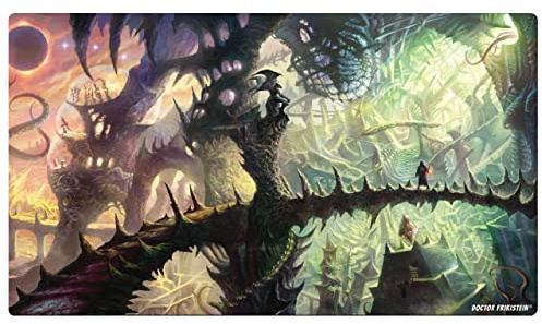 Doctor Frikistein Neoprene Play Mat | Tapis pour Jeux de société, dés et Cartes | 140 x 80 cm | IMPERMÉABLE, ANTIDÉRAPANT et Enroulable (Lovecraft)
