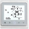 BecaSmart Series 002 Termostato Wi-Fi Pantalla Táctil Termostato de Sala Dos Tubos para Aire Acondicionado Fan Coil con Conexión WiFi para Soporte Voz Inteligente (Blanco)