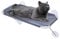 LSAIFATER Trespolo Gatto da Finestra Supporto Basso di Sicurezza in Ferro Prendisole 360° Amaca Sedile da Finestra per tutti i Gatti (L, marrone)