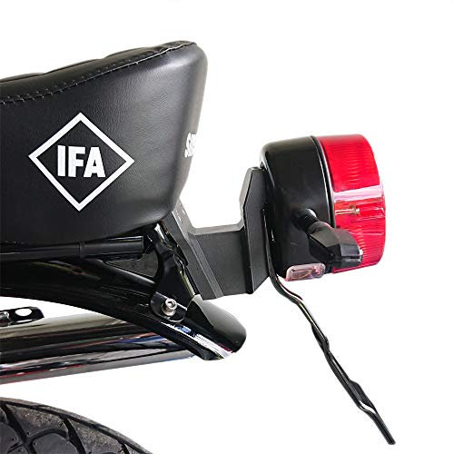 Rücklichtträger Simson S51 Tuning von Prix3D, verwendbar auch an S70 und S50 Farbe: schwarz