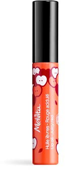 Melvita - Lippenöl Rouge à Croquer - Lippenöle - Feuchtigkeitsspendend und Nährend - Angereichert mit RedLove Apfel- und Rizinusöl - 7 ml