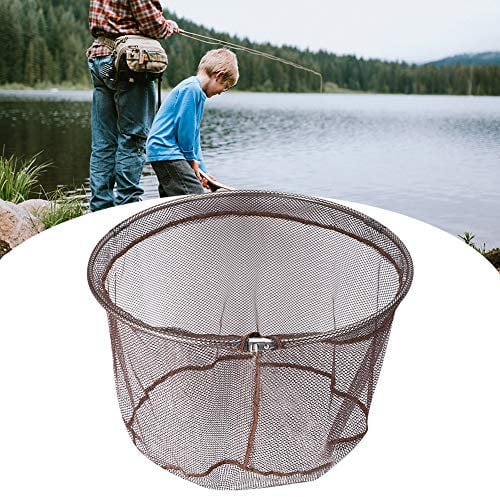 Keenso Folding Landing Net Head, Quickly Dry Multi‑Functional Water Immersion Net Gift For Family Kid For Sea River Lake Boat Fishing Supplies