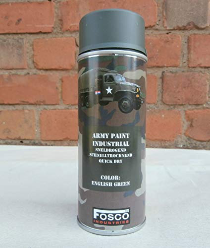 Bombe de peinture militaire - 400 ml - Vert anglais
