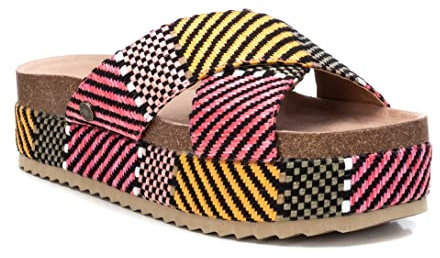 Refresh 79324, Sandalias Planas Mujer, Fucsia, 38 EU