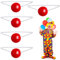 STOBOK Glühende Rote Nase Clown Nase Light Up Clown Nosen Neuheiten Blinkende Clown Nase Für Halloween Christmas Comic Kostümparty 5 Stücke