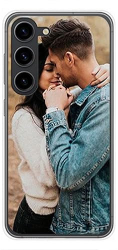 Kartoon Kase Funda para Samsung A15 Personalizada con Foto | Funda Personalizada Samsung A15 | Funda Transparente con Dibujo Texto Flexible Carcasa Personalizada Capa Personalizada A15