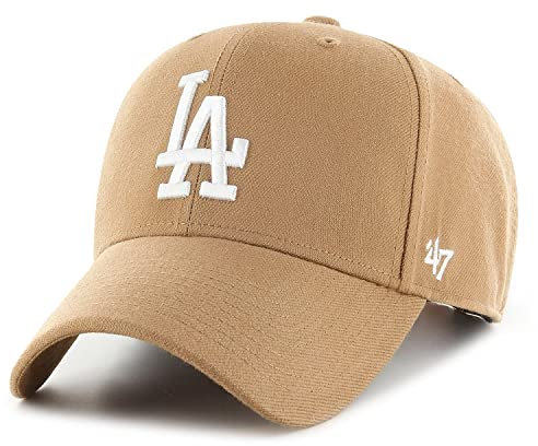 '47 MLB Los Angeles Dodgers Basecap Baseballcap Cap MVP Camel Snapback Kappe