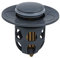 Bouchon universel de fuite de tête d'eau de lavabo, bouchon de vidange de type poussoir en acier inoxydable Ste Bounce Core, bouchons d'évier escamotables avec crépine de vidange (Gris)