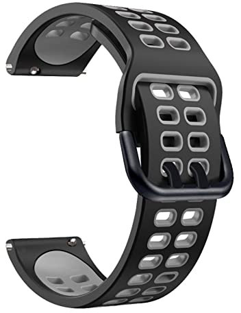 EEOMOiK Correa-Armband aus Silikon, 22 mm, für Coros APEX Pro/APEX, 46 mm, Armband für Polar Vantage M2/Grit X Pro Armbanduhr (Farbe: Farbe: F, Größe: für APEX Pro)