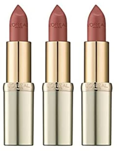3 x L'Oreal Paris Color Riche Shine Lipstick 3.8g - 235 Nude