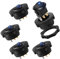 Thlevel 5pcs Mini Interruttore A Bilanciere Rotondo 3 posizioni Applicabile Alle Automobili Navi e Agli Apparecchi Elettrici