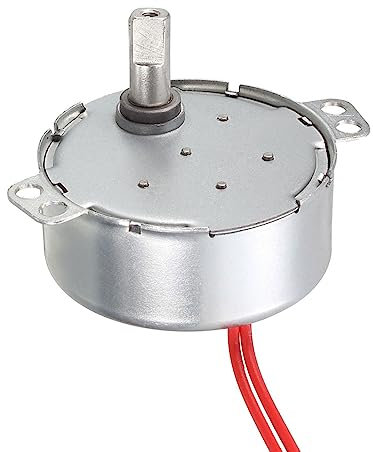 Rebower Turntable Synchronous Motor 50-60Hz 12 VAC CW 4W (5-6RPM) Electric Motor Turntable Motor for Cup Fan